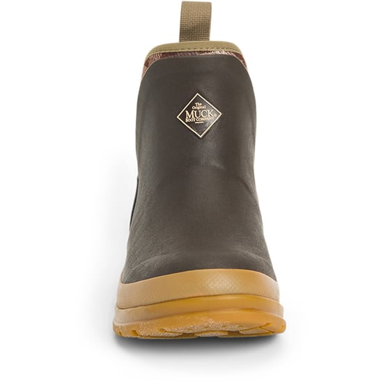 Muck Boots Originals Ankle Rubberen Bruine/Geruite/Regenlaarzen Met Kauwgomzool - Image 3