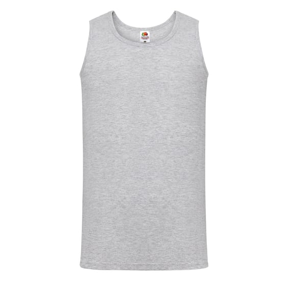 Fruit of the Loom Heren Valueweight Heather Athletic Vest Top (Heide Grijs) - Image 1