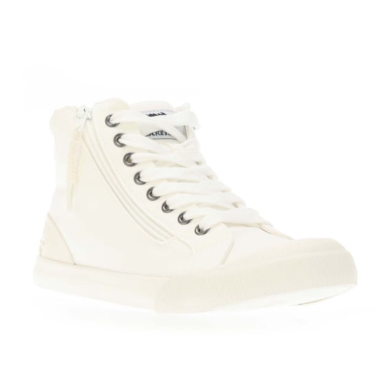 Damespumps Rocket Dog Jazzin Hi Canvas in Wit - Image 1