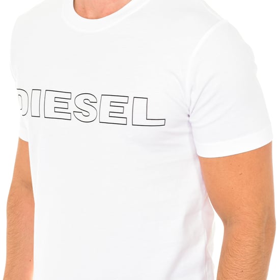 Heren-T-shirt met korte mouwen en ronde hals 00CG46-0DARX - Image 2