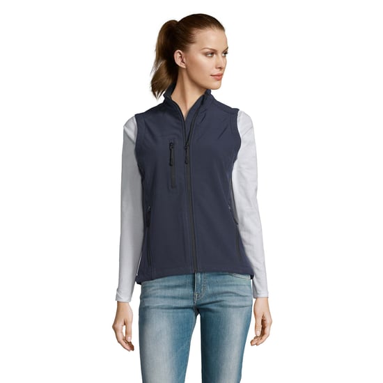 SOLS Dames/Dames Rallye Softshell Mouwloos Gilet (Franse marine) - Image 1