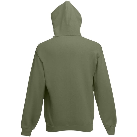 Fruit Of The Loom Heren Sweatshirt Met Capuchon / Hoodie (Klassiek Olive) - Image 2