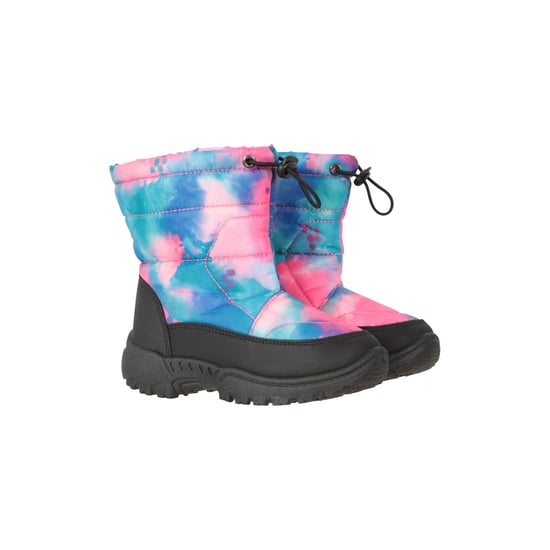Mountain Warehouse Toddler Caribou Adaptive Tie Dye Snow Boots (Lichtroze) - Image 6