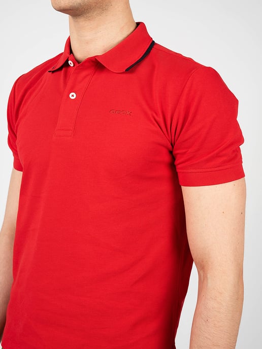 Geox Polo Shirt Sustainable Men's Red