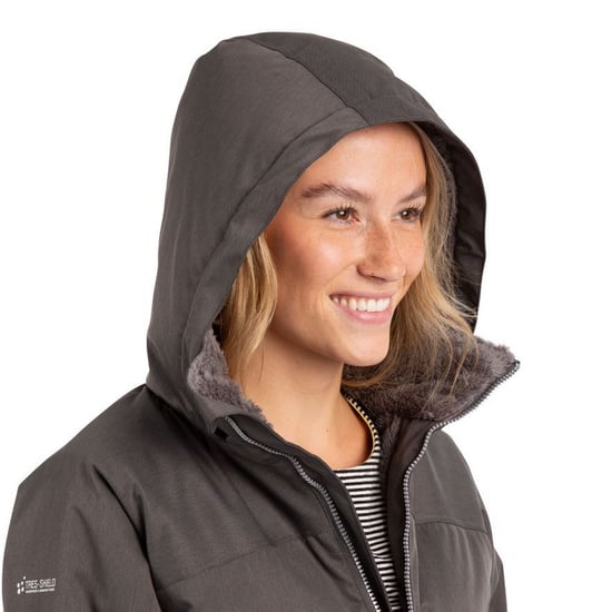 Trespass Womens/Ladies Wintry Padded Jacket (Dark Grey Marl)