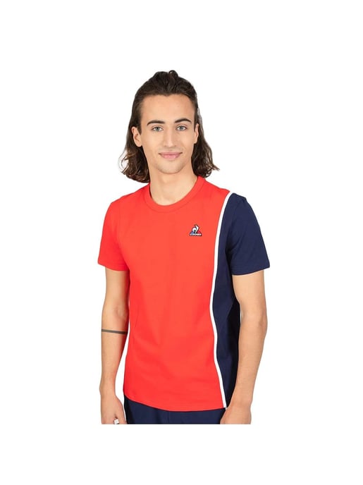 T-shirt Le Coq Sportif Essential voor heren, tweekleurig - Image 2