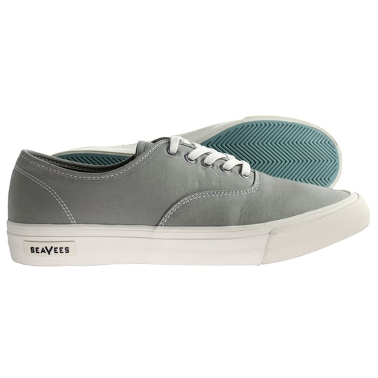 Seavees Legend Sneaker Standard Granite Grey Poplin Grey Mens Shoes