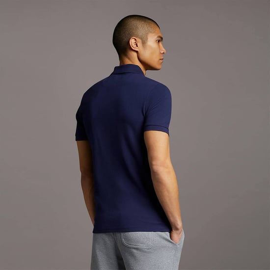 Lyle & Scott Gewoon poloshirt in Marine - Image 2