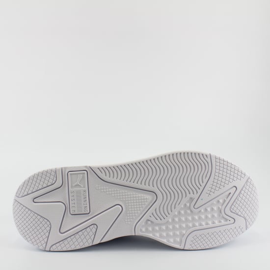 Puma RS-X Puzzle Mens White Lace Up Trainers 371570 03