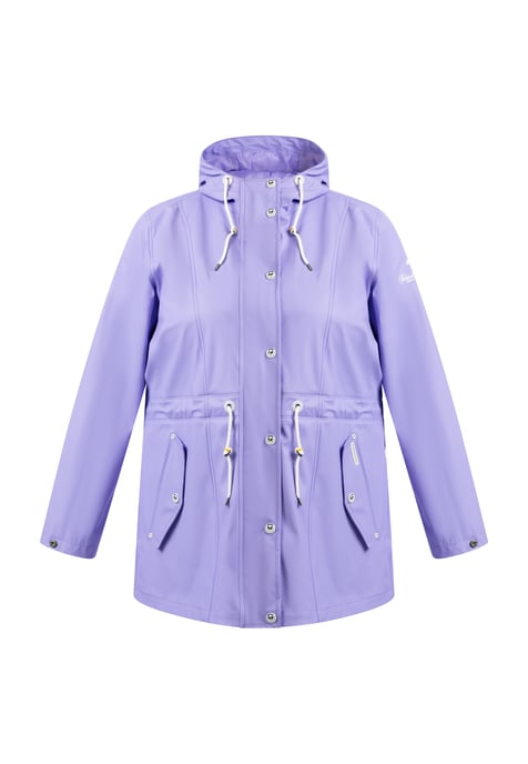 Schmuddelwedda Grote maat regenjas bridgeport Dames LILA-280 - Image 1