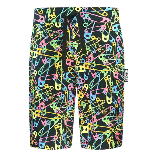 Moschino Multicolour Pin Design zwarte short - Image 1