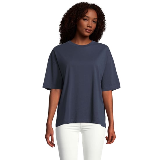 SOLS Dames/Dames Boxy Organic Oversized T-shirt (Franse marine) - Image 3