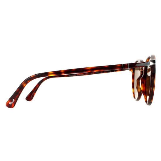 Persol Ovale Heren Havana Bruine Gepolariseerde Zonnebril - Image 4