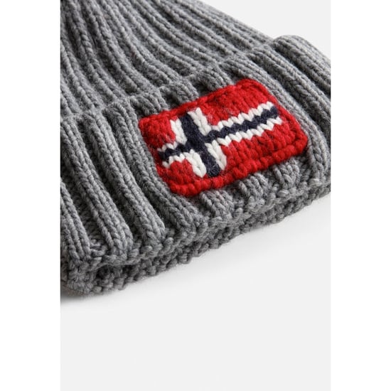 Accessories Napapijri Semiury Bobble Hat in Grey