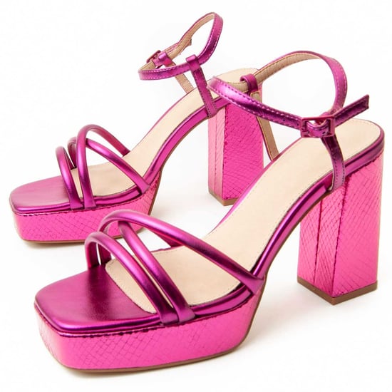 Montevida Heel Sandal Festsand10 In Fuchsia - Image 1
