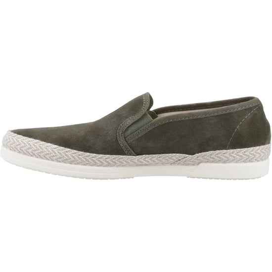 Dune Francisco Suède Heren Khaki Sportschoenen - Image 5