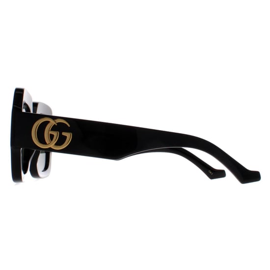 Gucci Vierkante Dames Zwarte Grijze GG1547S - Image 3