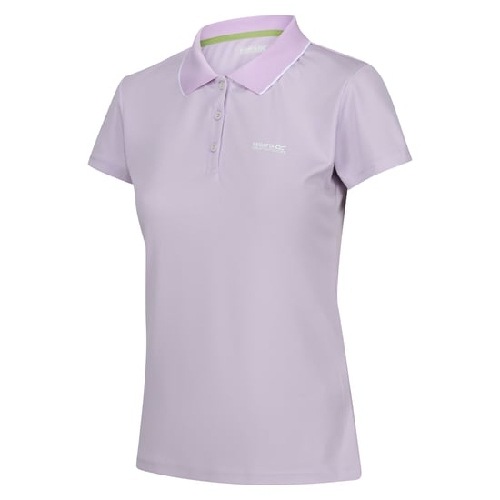 Regatta Womens/Ladies Maverick V Polo Shirt (Lilac Frost)