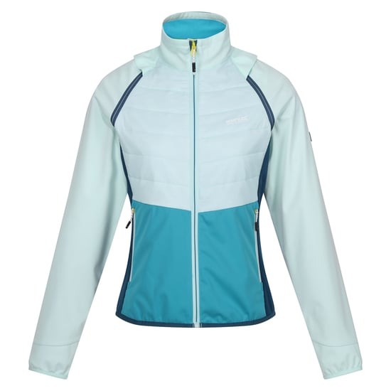 Regatta Womens/Ladies Steren II Hybrid Jacket (Bleached Aqua/Tahoe Blue)