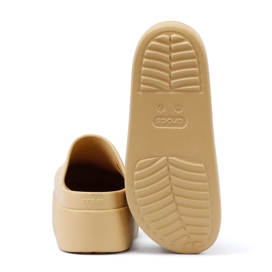 Crocs Dylan platform damesklompen tarwe - Image 4
