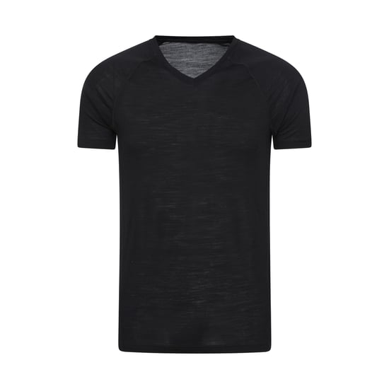 Mountain Warehouse Heren Top Merino Wol Thermo Top (Zwart) - Image 1
