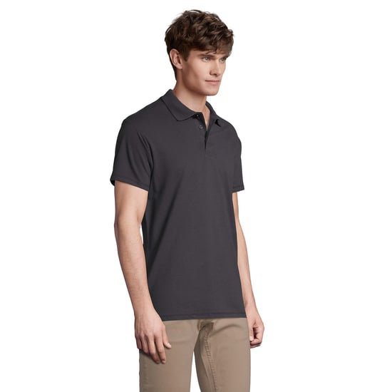 SOLS Heren Lente II Poloshirt (Muis Grijs Effen) - Image 3