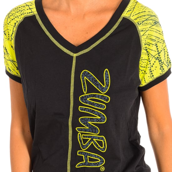 Women's short-sleeved V-neck sports T-shirt Z1T00469