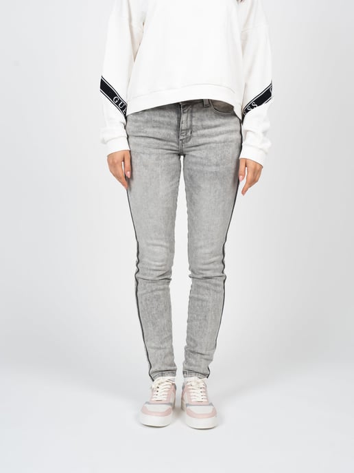 Guess Jeans Skinny Mid Vrouw Grijs - Image 3