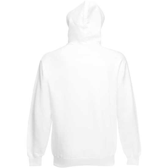 Fruit Of The Loom Heren Sweatshirt Met Capuchon / Hoodie (Wit) - Image 2