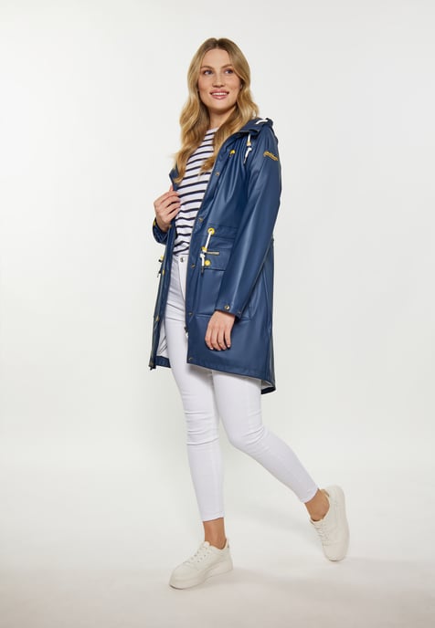 Schmuddelwedda Mackintosh Dames marine - Image 2