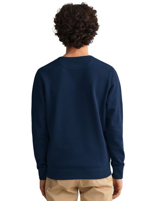 Gant Heren Archive Shield Crew Hals Sweatshirt - Image 3