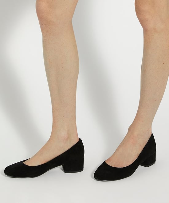 Dune Ladies Wf Bracket - Wide Fit Comfort Block-Heeled Courts - Image 3
