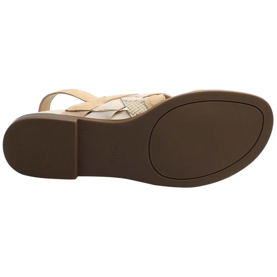 Vionic Kendra Snake Dames Beige Sandalen - Image 2
