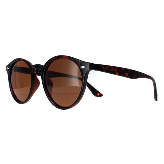 Montana Round Unisex Tortoise Brown Polarized MP20B