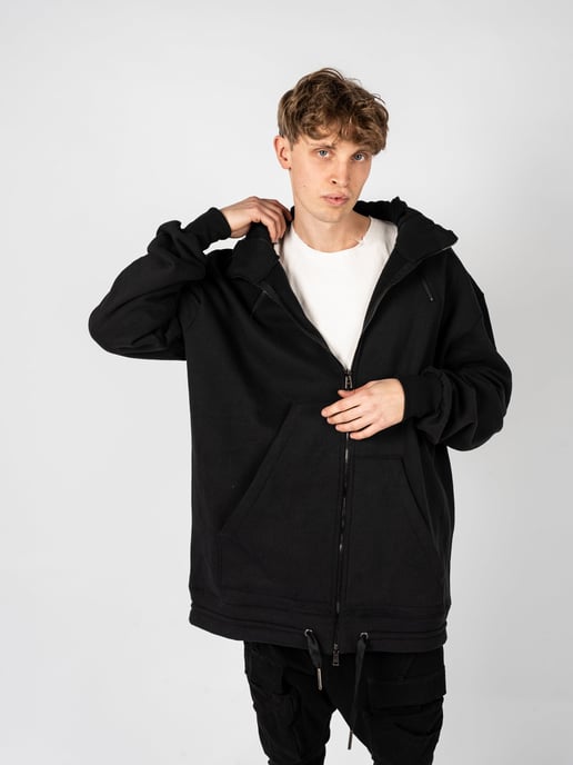 La Haine Inside Us blouse LM012 Mannen zwart - Image 2
