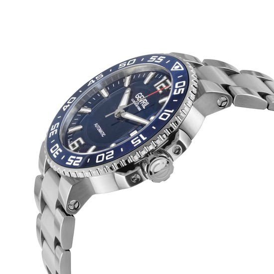 Gevril RiverSide Swiss Automatic Sellita SW200 316L Stainelss Steel Watch