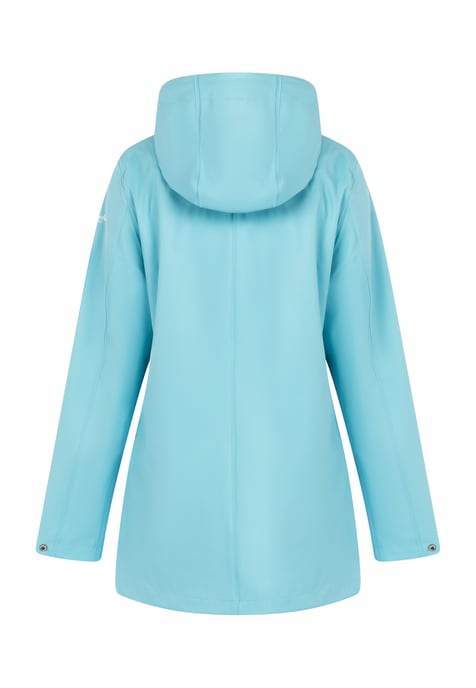Schmuddelwedda Regenjas bridgeport Dames DONKER AQUA-280 - Image 4