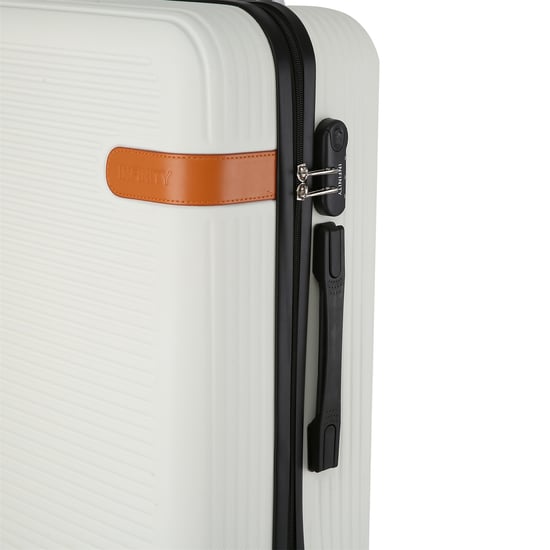 Hardshell Cream Cabin Suitcase Set Robust ABS Lightweight Luggage Holiday Bag