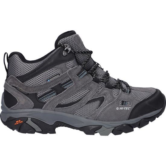 Hi-Tec Apex Lite Mid Polyester Heren Grijze Wandelschoenen - Image 6