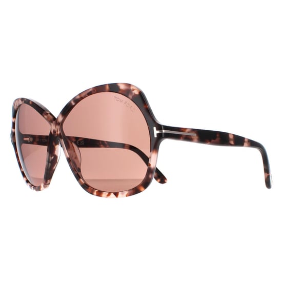 Tom Ford Butterfly Womens Coloured Havana Violet Rosemin FT1013