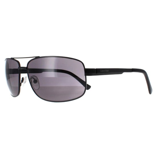 Calvin Klein Rectangle Mens Semi Matte Black Grey CK22123S