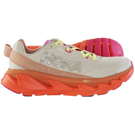 Hoka Elevon 2 Heren Beige/Oranje Sportschoenen - Image 4