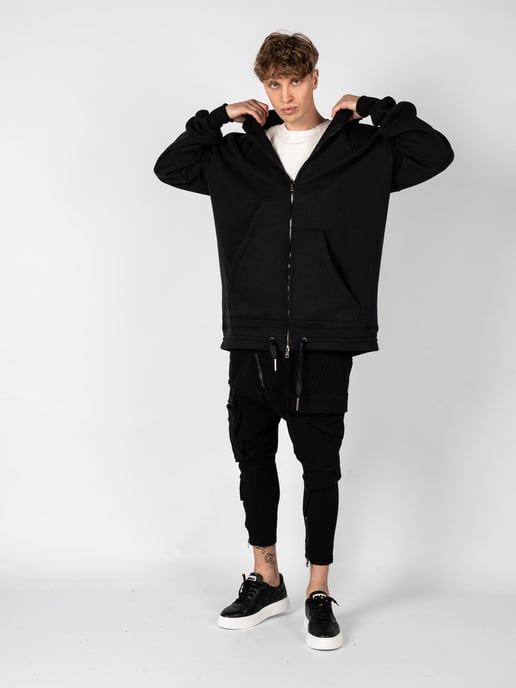 La Haine Inside Us blouse LM012 Mannen zwart - Image 6