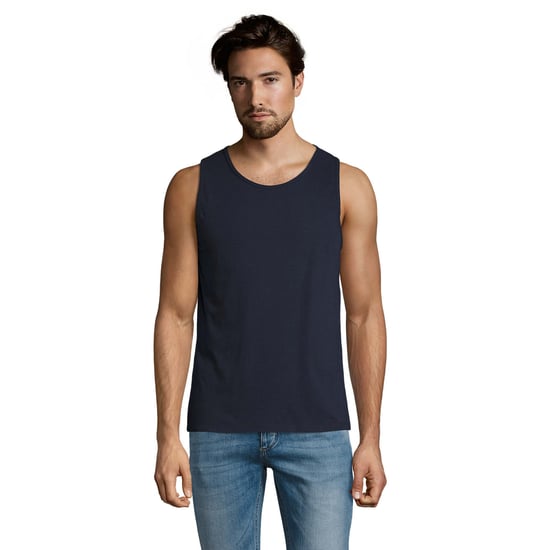 SOLS Heren Justin Tank Top (Franse marine) - Image 1