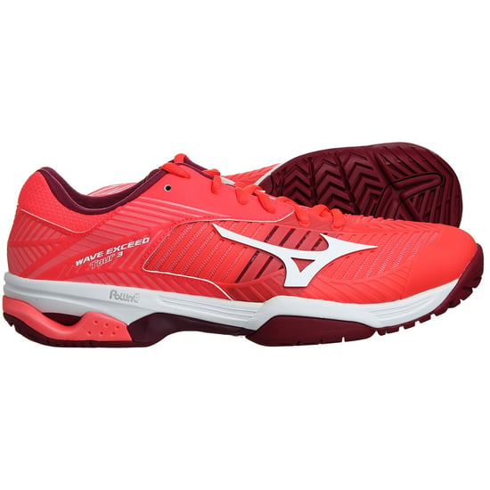 Mizuno Wave Exceed Tour 3 AC Damesschoenen Rood - Image 4