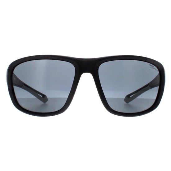 Polaroid Rectangle Unisex Matte Black Grey Polarized High Contrast PLD 7049/S
