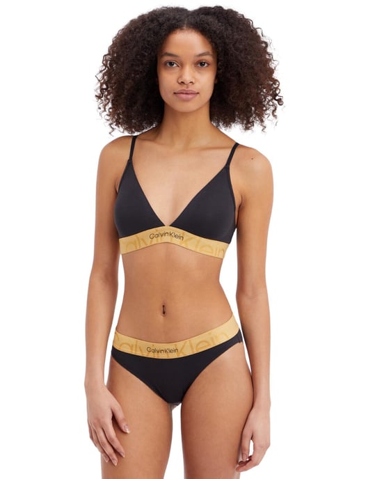 Calvin Klein Gegraveerde Icon Holiday Bralette Beha - Image 5