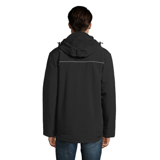 SOLS Heren Rock gewatteerd Soft Shell jack (Zwart) - Image 2