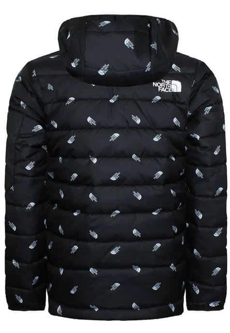The North Face Junior jongens gewatteerde jas II / TNF zwarte logoprint - Image 2