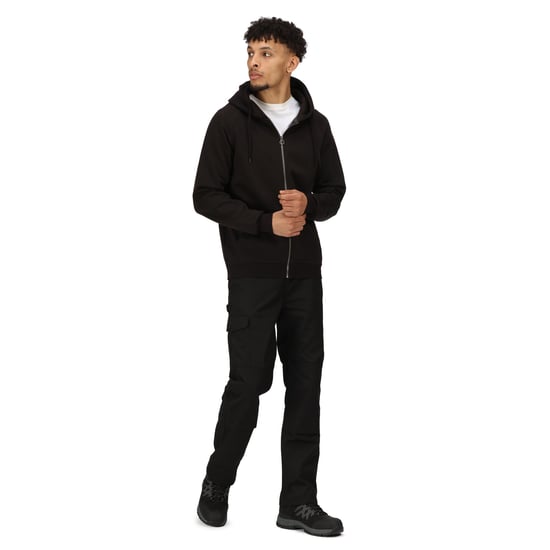 Regatta Mens Pro Full Zip Hoodie (Black)